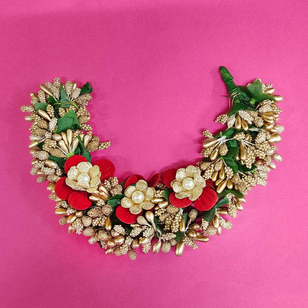 Bhavi Jewels Floral Designer Hair Brooch