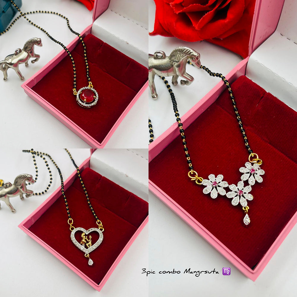 FS Collection Mangalsutra Combo