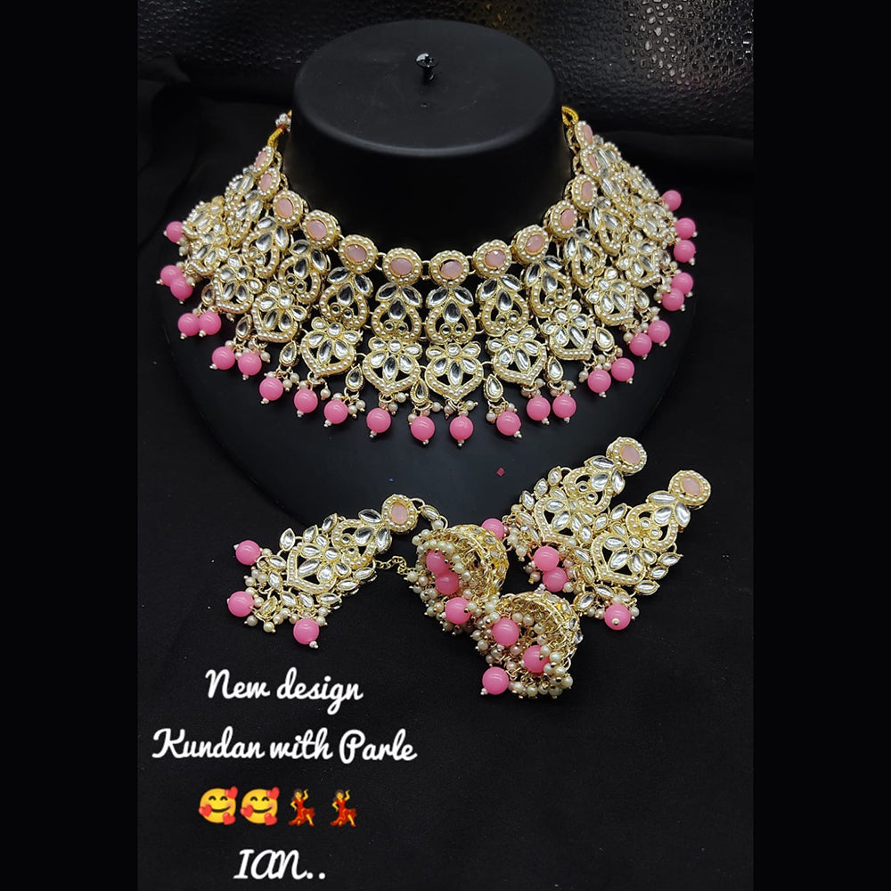 FS Collection Kundan Necklace Set