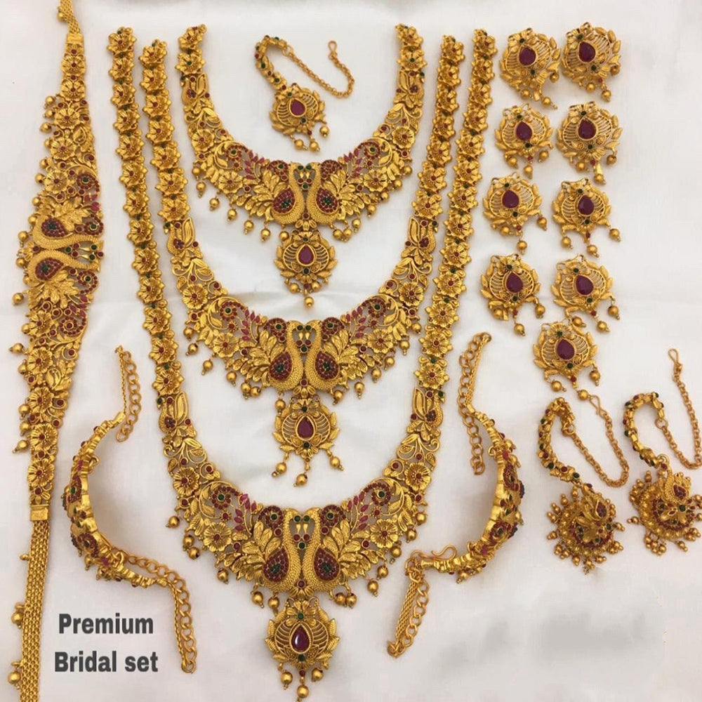FS Collection Matte Finish Bridal Set