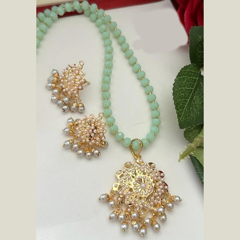 FS Collection Gold Plated Pendant Set