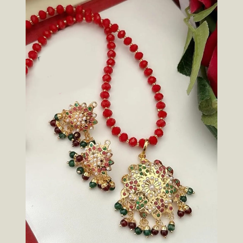 FS Collection Gold Plated Pendant Set