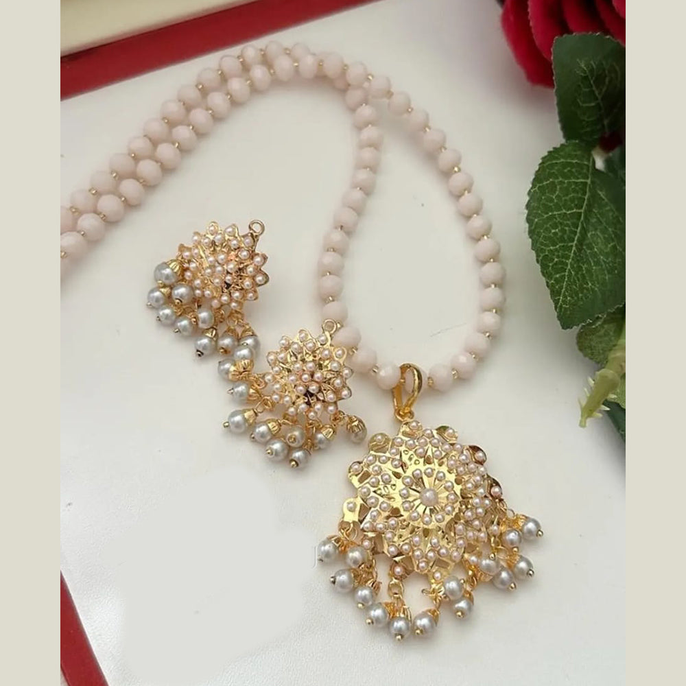 FS Collection Gold Plated Pendant Set