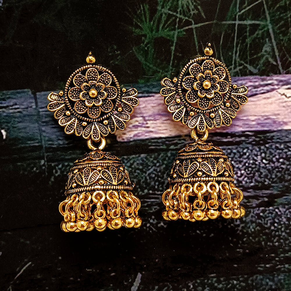 Matchit Woma Jhumkis Earrings - JW-11451002GL