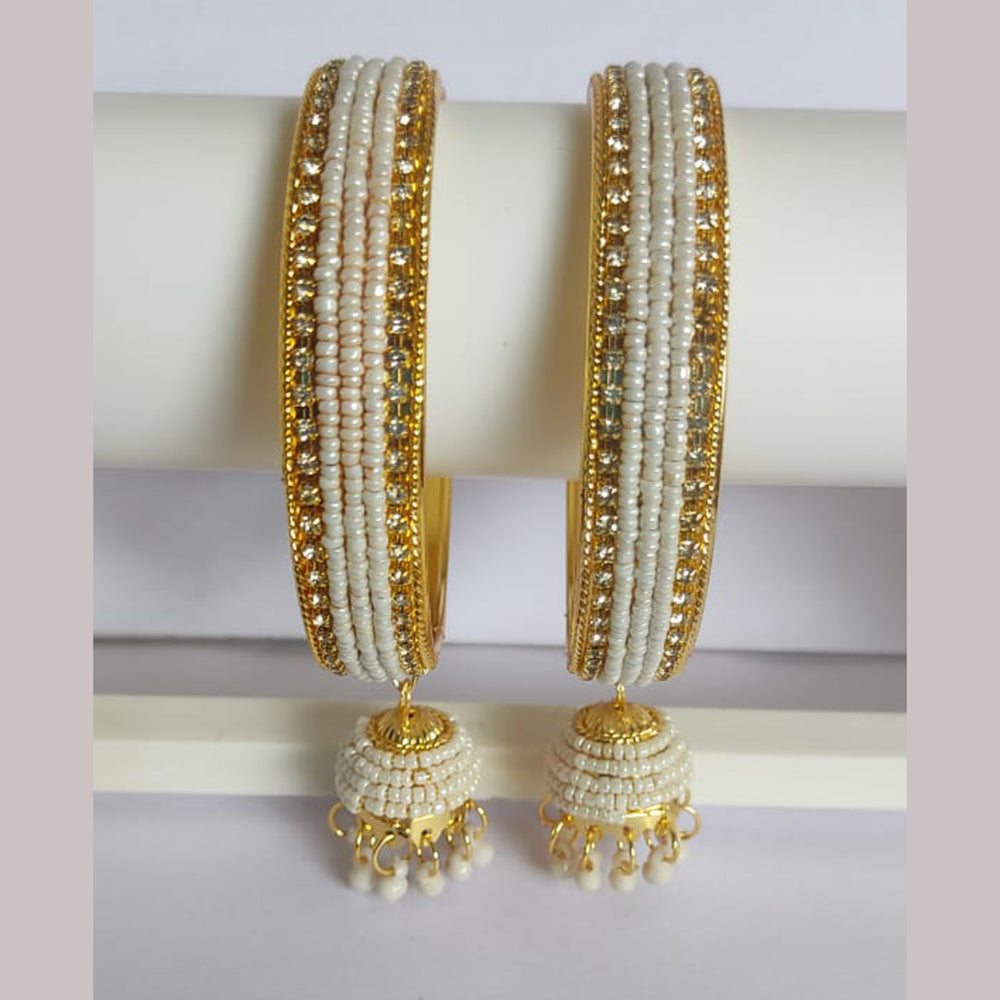 Ravechi Art Gold Plated Bangles Set