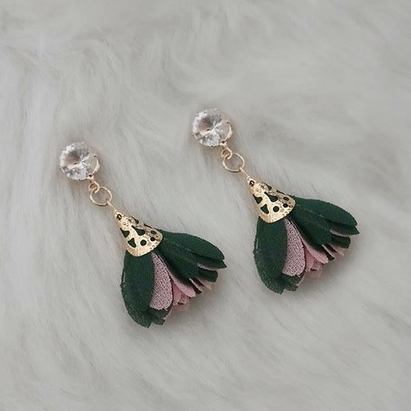 Jeweljunk Gold Plated Multi Thread Earrings - 1313337C