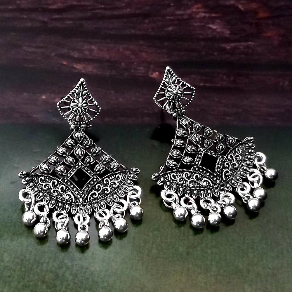 Woma Silver Plated Dangler Earrings - 1318245