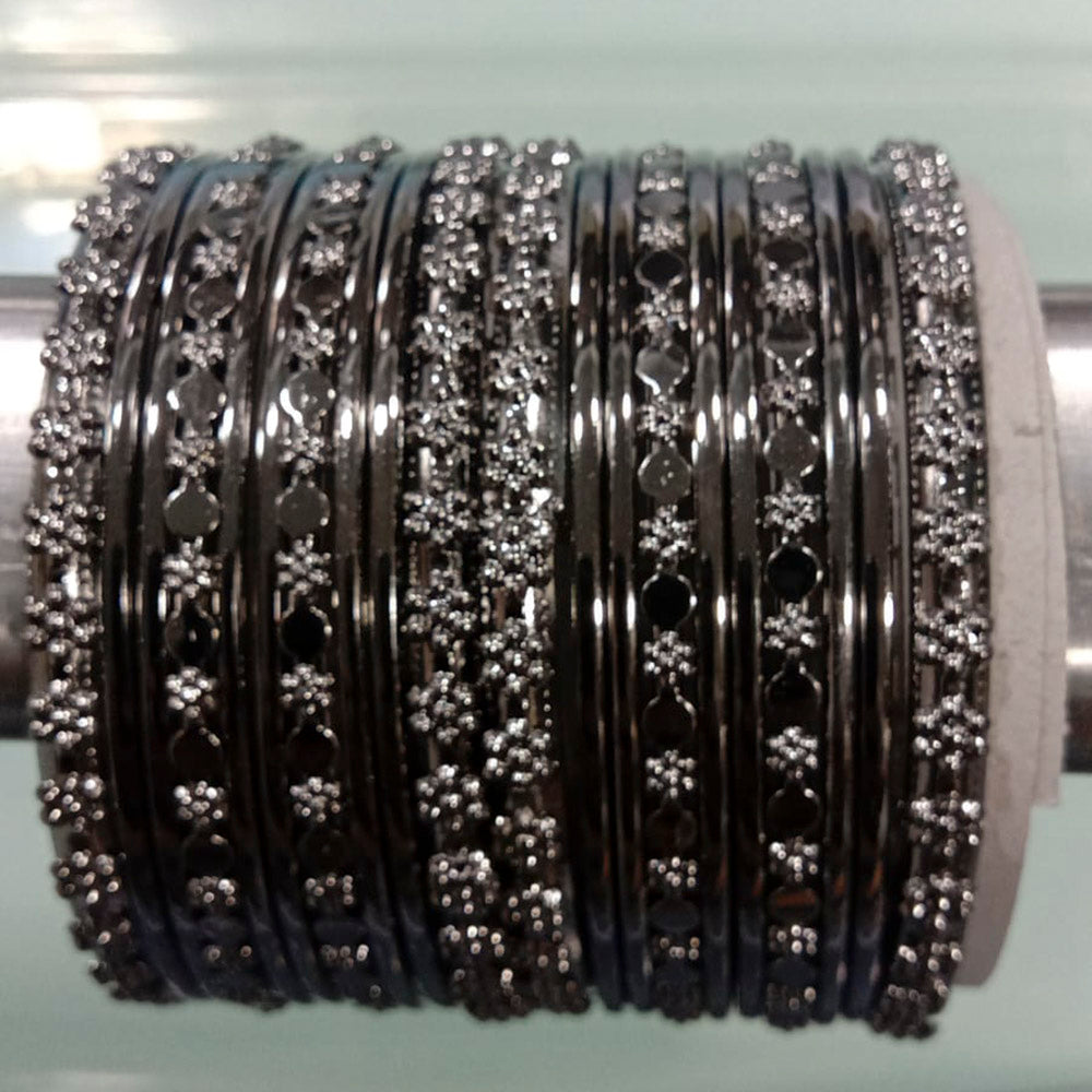 Shree Asha Bangles Silver Plated 20 Piece Per Bangles Set