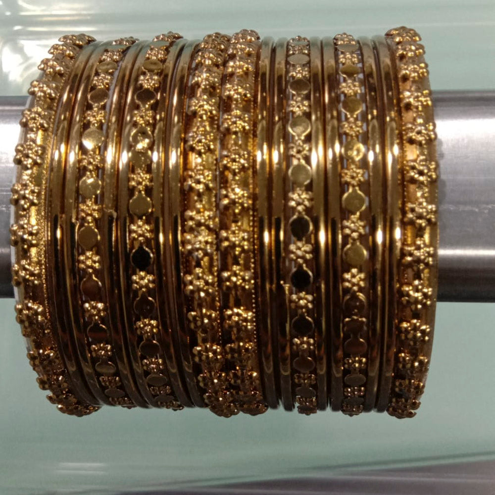 Shree Asha Bangles Silver Plated 20 Piece Per Bangles Set