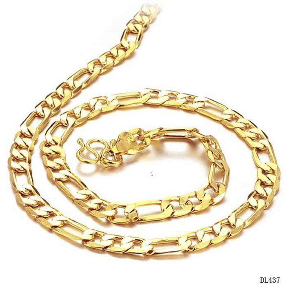 Martina Jewels Traditional Gold Plated Pack Of 6 Chain for Men - CH-107_6