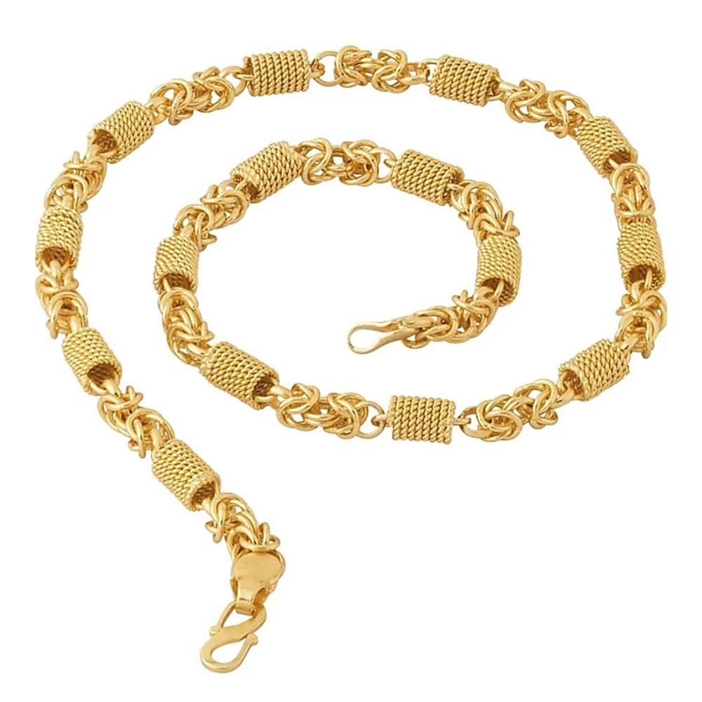 Martina Jewels Traditional Gold Plated Pack Of 6 Chain for Men - CH-109_6