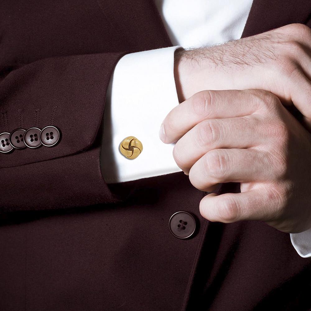 Mahi Valentine Gift Entangled Design Cufflink