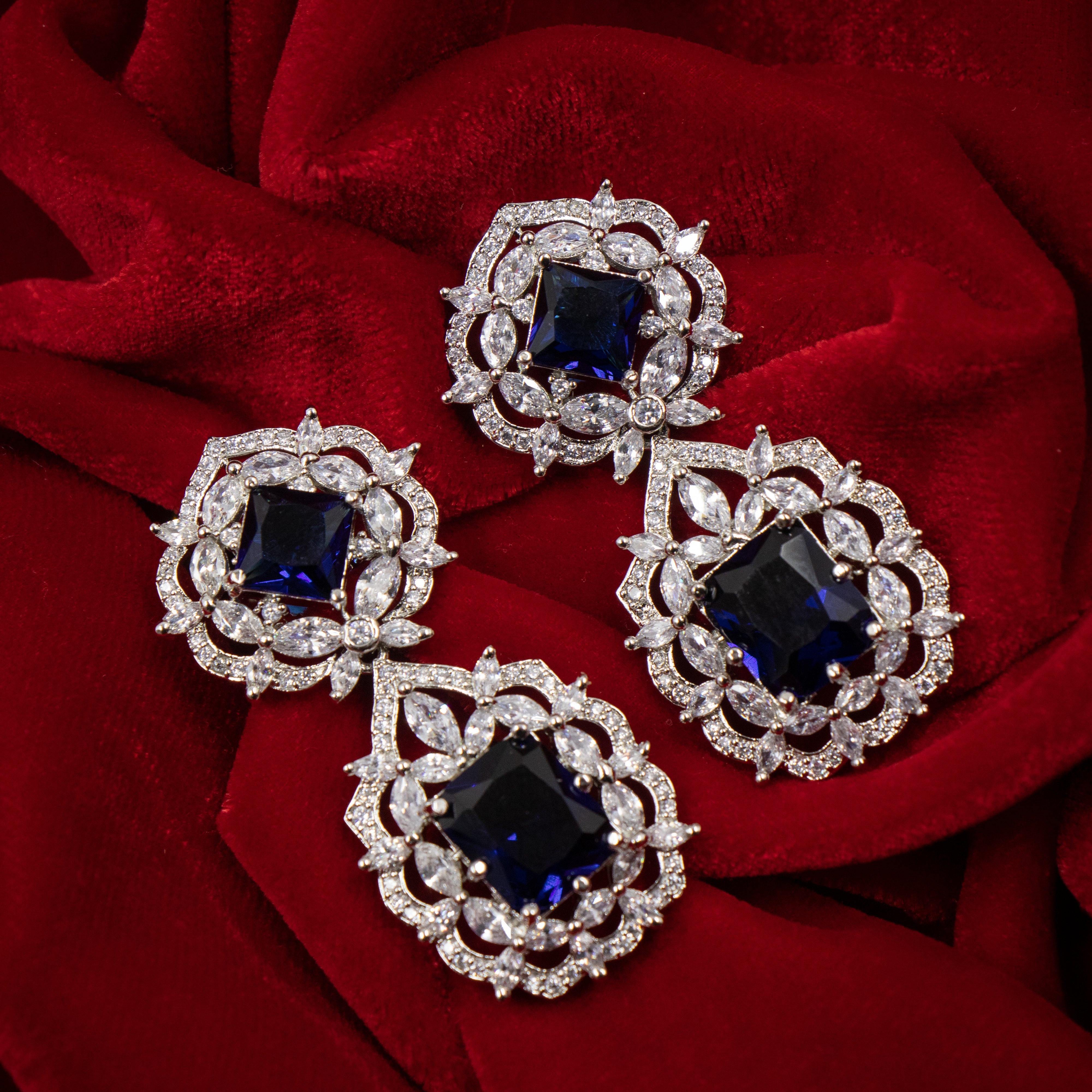 Nipura Grand Blue Duchess Danglers