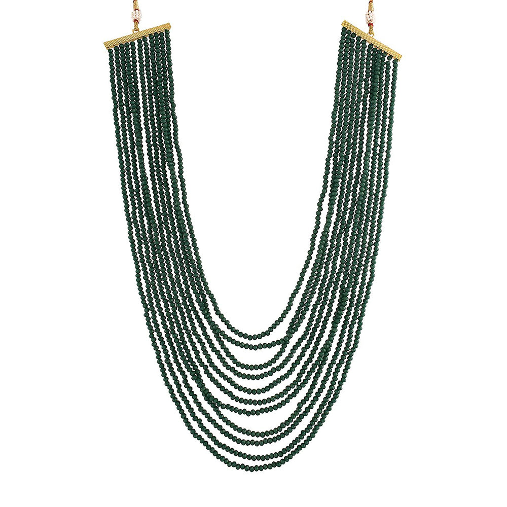 Etnico Layered Groom Necklace For Men (Mlp30G)