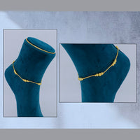 Mahavir Dye Gold Traditional Payal \Anklet