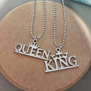 Urthn Couple Chain Pendant King & Queen Design (Pack Of 6)