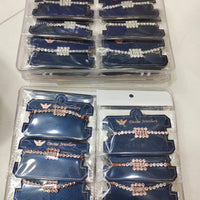 Tip Top Jewellers Fancy Austrian Stone Designer Bracelet   (Pack of 12)