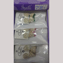 Tip Top Jewellers Stunning Kundan Stone And Pearl Jhumki Earrings (Pack of 12)