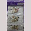 Tip Top Jewellers Stunning Kundan Stone And Pearl Jhumki Earrings (Pack of 12)