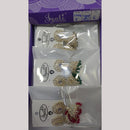 Tip Top Jewellers Stunning Kundan Stone And Pearl Jhumki Earrings (Pack of 12)