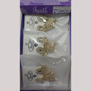 Tip Top Jewellers Stunning Kundan Stone And Pearl Jhumki Earrings (Pack of 6)