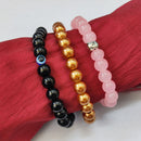 Urthn Trinity Evil Eye Beads Bracelet Combo - 1005264 (Pack Of 6)