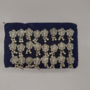 Urthn Set of 12 Traditional Oxidised Plated Bugadi Clip On Earrings for Women And Girls( Assorted Earrings)