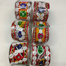 Urthn Navratri Glam Mirror Elegant Openable Kada ( Pack of 6)