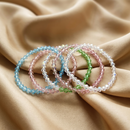 Urthn Elegant Colorful Beads Fashion Bracelet (Set Of 6)