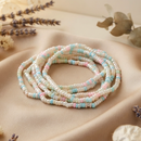 Urthn Trendy Multi Strand Seed Bead Bracelet Combo Set of 6 for Women