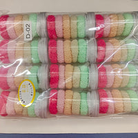 Urthn Set of 12 Multicolor Thick Knit Hair Rubber Bands for Women & Girls -1006308
