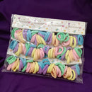 Urthn Set of 12 Soft Multicolor Small Hair Rubber Bands for Women & Girls-1006326