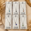 Urthn Crystal Stone Chain Pendant For Women/ Girls