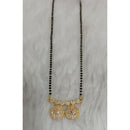 Tarangavi Austrian Stone And Black Beads Designer Mangalsutra