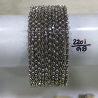 Kumavat Jewels Oxidised Plated Bangles Set