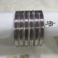 Kumavat Jewels Oxidised Plated Bangles Set