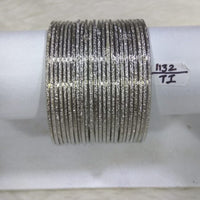 Kumavat Jewels Oxidised Plated Bangles Set