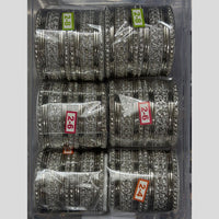 Shree Asha Bangles Premium Oxidised Plated Traditional Bangles Set