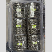 Shree Asha Bangles Premium Oxidised Plated Traditional Bangles Set