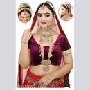 Neetu Art Gold Plated Bridal Set