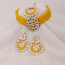 Neetu Art Gold Plated Kundan Choker Necklace Set