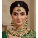 Neetu Art Premium Kundan Stone Beads Designer Choker Necklace Set