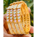 Neetu Art Royal Pota Stone with Meenakari Work Designer Bangles Set