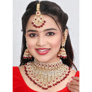 Neetu Art Designer Kundan Stone And Beads Necklace Set