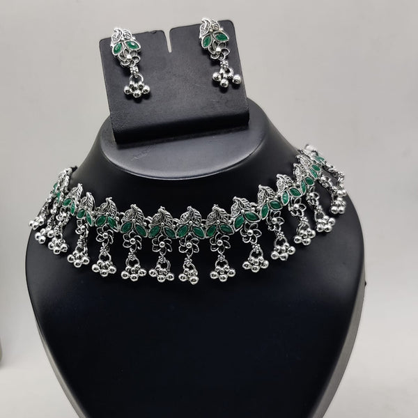Manisha Jewellery Oxidised Plated Necklace Set