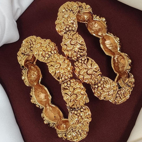 Manisha Jewellery Gold Plated Openable Bangle Set