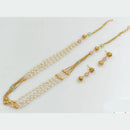 Manisha Jewellery Gold Plated Pearl And Beads Necklace Set