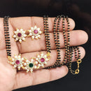 Manisha Jewellery Gold Plated Austrian Stone Manglasutra