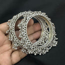 Manisha Jewellery Oxidised Plated Ghungroo Bangles