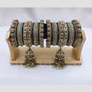 Manisha Jewellery Gold Plated Kundan Stone Bangles Set